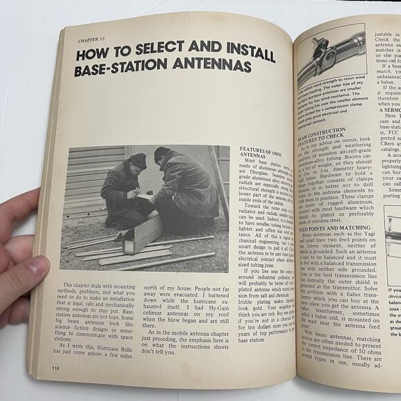 Vintage 1977 Best Book On CB Radio E Herbert History Truckers Antennas 70s - Picture 4 of 6